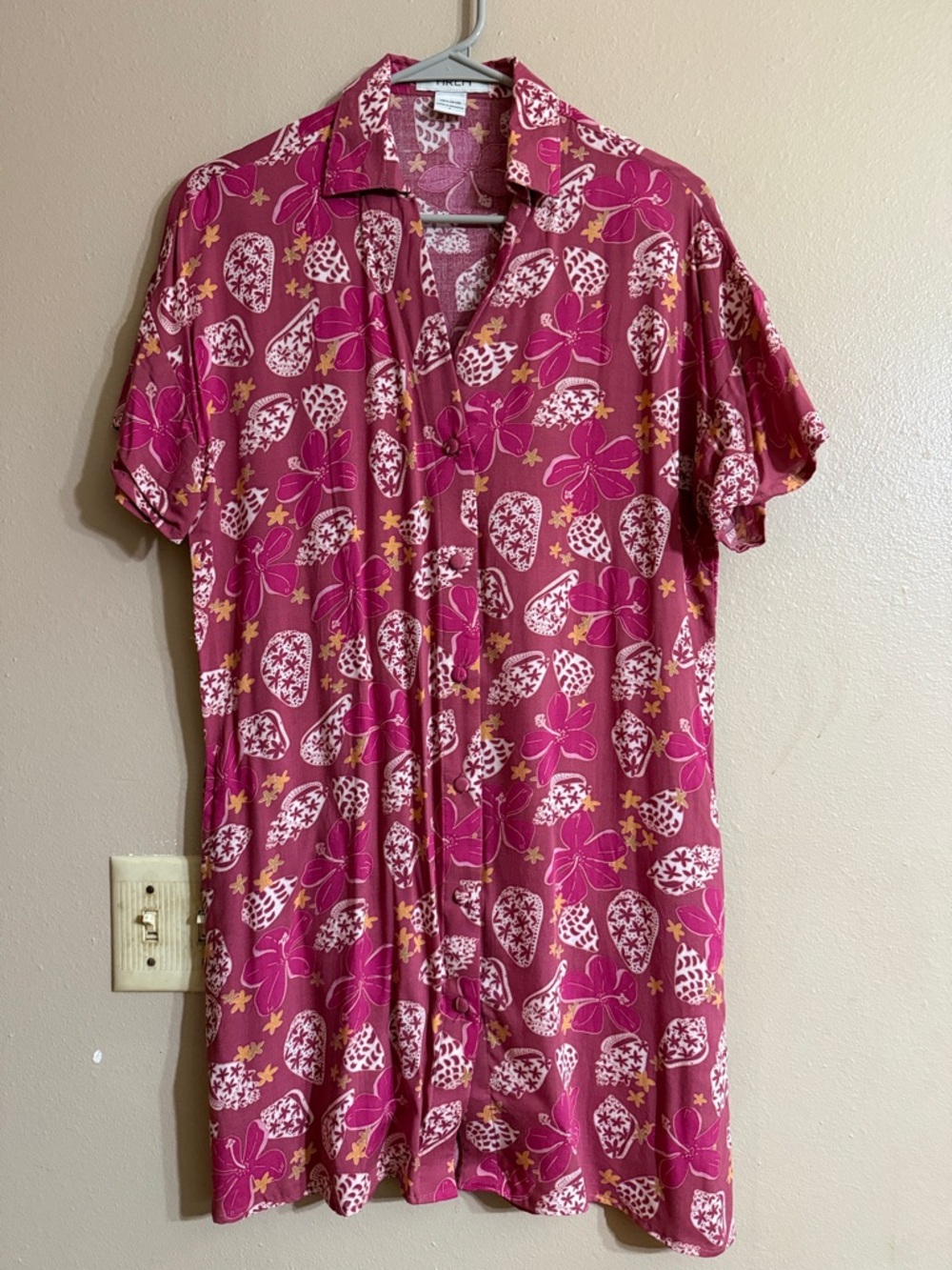 Yireh Shells and Pua shirt dress Rhea NWT